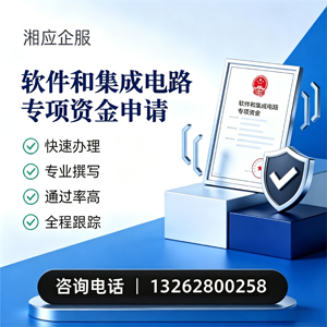 天津软件和集成电路专项资金申报服务