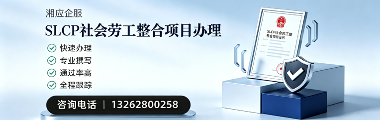天津SLCP社会劳工整合项目申报服务