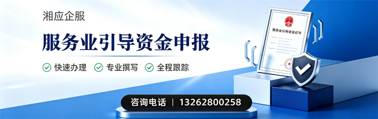 天津服务业引导资金申报服务
