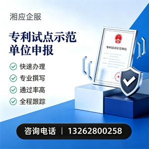 天津专利试点示范单位申报服务
