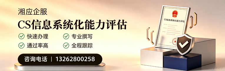 天津CS信息系统化能力评估申报服务